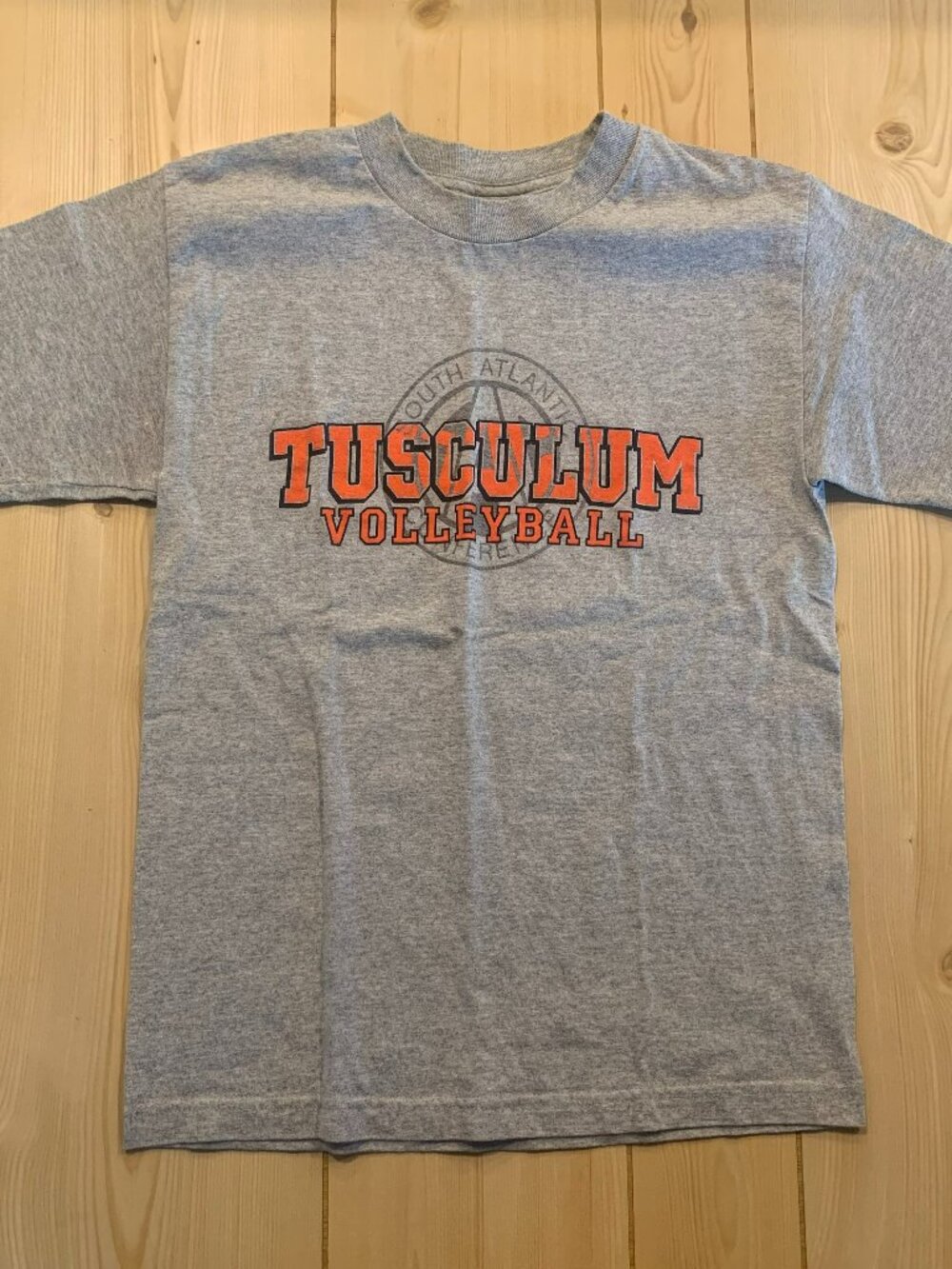 Vintage Y2K Tusculum University Pioneers Volleyball South Atlantic T-Shirt S